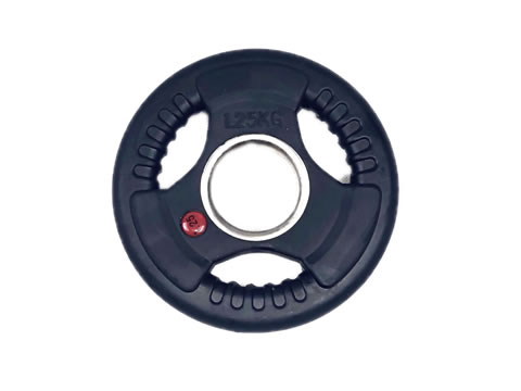 Rubber Coated Olympic Plate with Handles (Φ50) 1,25kg